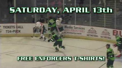 Enforcers Make The Playoffs! Round 1 dates are set!